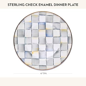 Amazon.com | MACKENZIE-CHILDS Enamel Dinner Plate